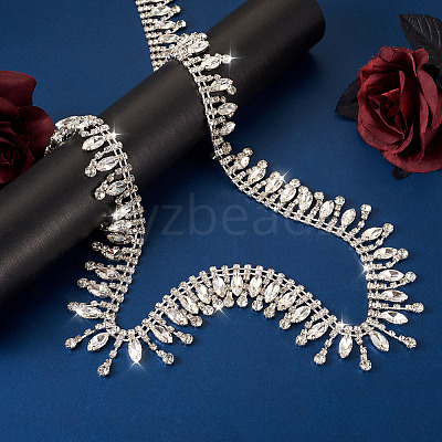 Iron Crystal Rhinestone Cup Chain CH-CW0001-02-1