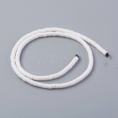 Handmade Polymer Clay Beads X-CLAY-R067-4.0mm-17-1