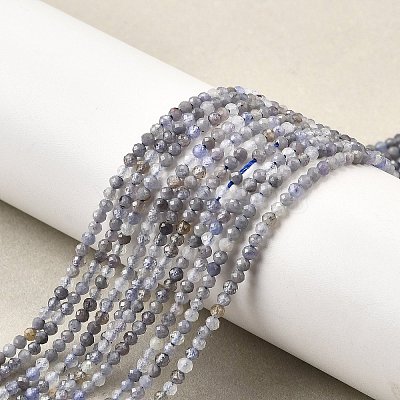 Natural Tanzanite Beads Strands G-S387-A01-2mm-1