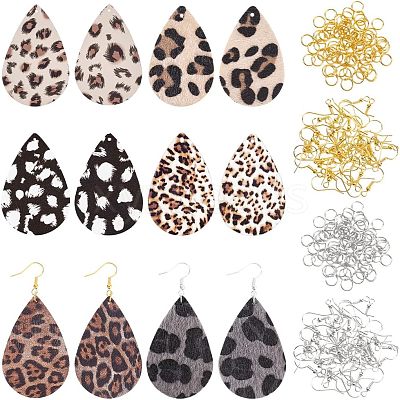 DIY Teardrop Earring Making Kit DIY-OC0009-79-1