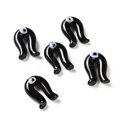 Handmade Evil Eye Lampwork Beads LAMP-E026-03-1