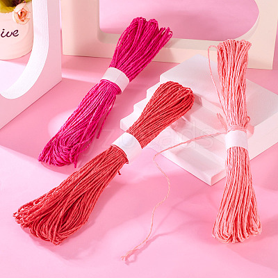3 Bundles 3 Colors Paper Cords String OCOR-TA0002-15A-1