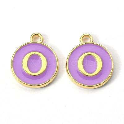 Golden Plated Alloy Enamel Charms LS-X-ENAM-S118-10O-1