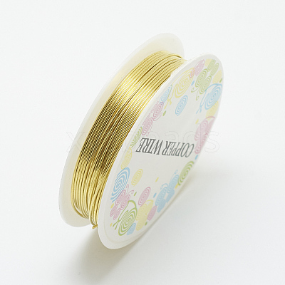 Round Copper Jewelry Wire CW0.5mm018-1