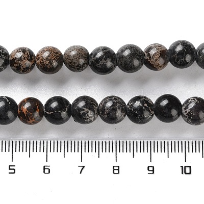 Dyed Natural Regalite/Imperial Jasper/Sea Sediment Jasper Beads Strands G-B124-C01-1