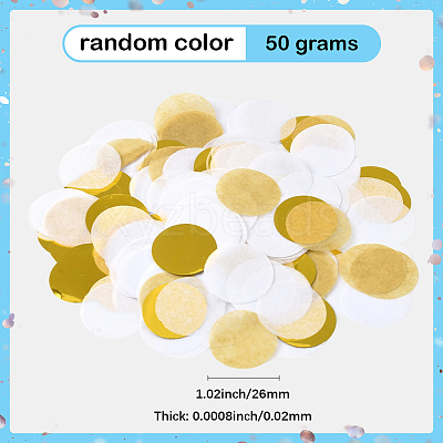 50G Paper Table Scatter Confetti DIY-SP0005-42C-1