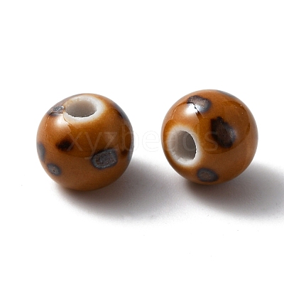 Handmade Porcelain Beads PORC-WH0015-01C-1