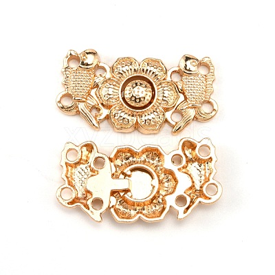 Alloy Snap Lock Clasps FIND-WH0108-19KCG-1