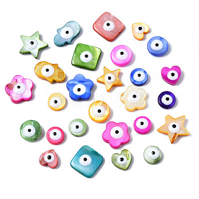 Natural Freshwater Shell Beads SHEL-S278-009-1