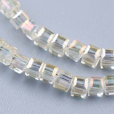 Glass Beads Strands EGLA-F121-M01-1
