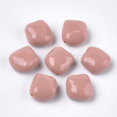 Acrylic Beads OACR-S029-058-1