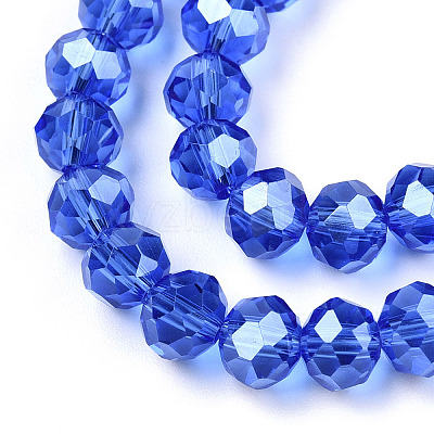 Electroplate Glass Beads Strands EGLA-A034-T2mm-A32-1