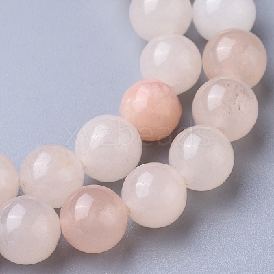Natural Pink Aventurine Beads Strand G-P397-01-1