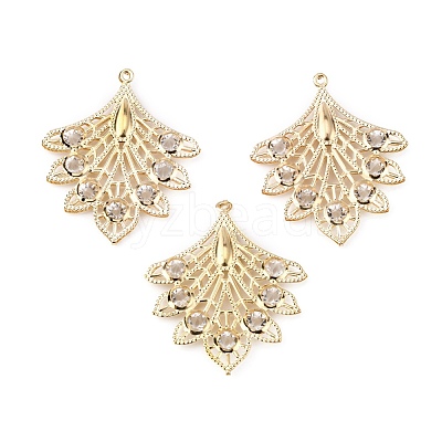 Iron Crystal Rhinestone Pendants IFIN-TAC0002-29-1