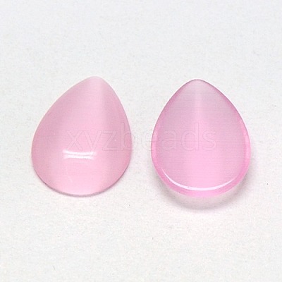 Cat Eye Cabochons CE-J001-4x6mm-12-1