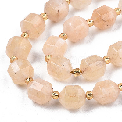 Natural Dolomite Beads Strands G-T131-85B-10-1