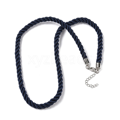 5MM Nylon Twisted Cord Necklace Making FIND-G096-01P-23-1