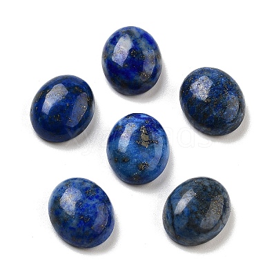 Natural Dyed Lapis Lazuli Cabochons G-G145-01A-30-1