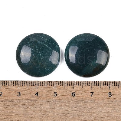 Natural Indian Agate Cabochons G-H1596-FR-25mm-16-1