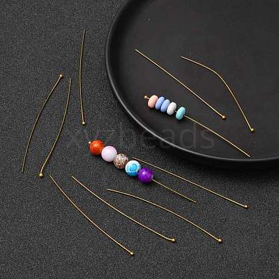 Brass Ball Head Pins X-RP0.7x70mm-AB-1