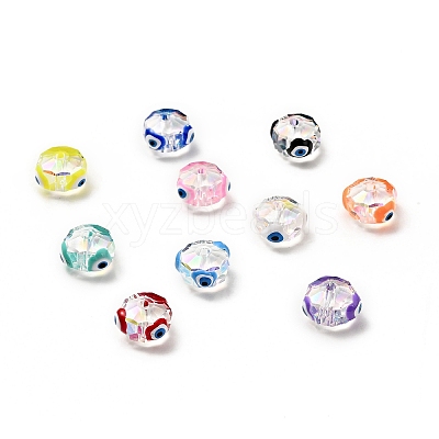 Transparent Glass Beads GLAA-F121-05-1