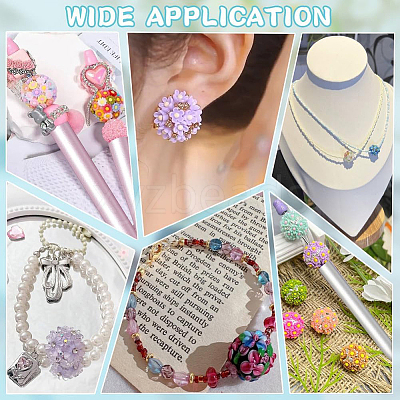 14Pcs 14 Styles Handmade Polymer Clay Beads CLAY-PH0002-09-1