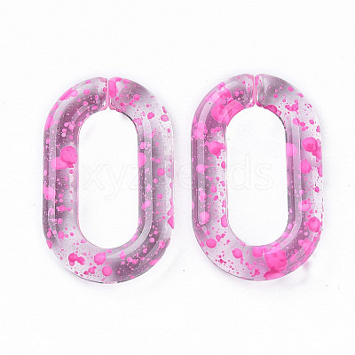 Transparent Acrylic Linking Rings OACR-N009-013B-01-1