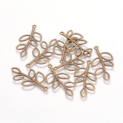 Tibetan Style Alloy Pendants X-TIBEP-A12-3860-AB-FF-1