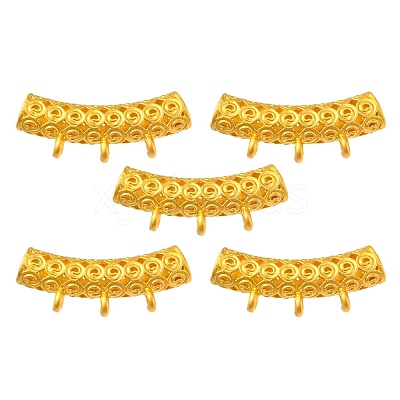 Hollow Alloy Curved Tube Bails FIND-YW0002-19-1