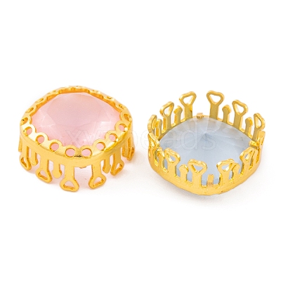Square Sew on Rhinestone GLAA-K069-11G-1