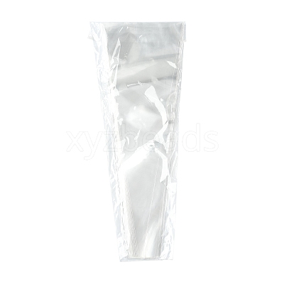 Transparent PE Cone Flower Sleeves ABAG-FZC0002-001A-1