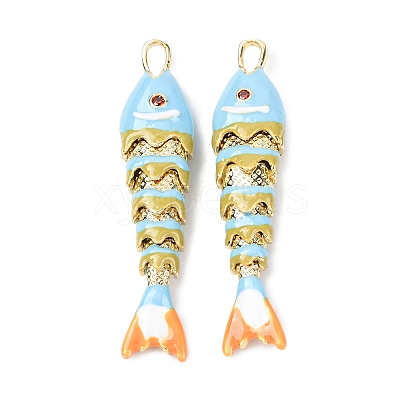 Rack Plating Brass Pendants X-KK-A268-05G-C05-1