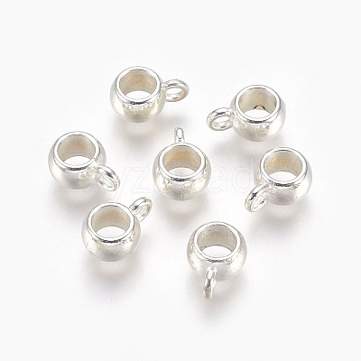 Tibetan Style Alloy Tube Bails LS-TIBEP-LFH251Y-S-LF-1