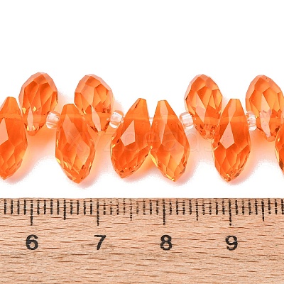 Crystal Glass Beads Strands GLAA-D033-34-1
