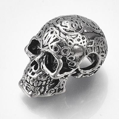 Tibetan Style Alloy Beads PALLOY-S178-37-1