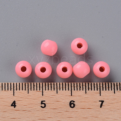 Opaque Acrylic Beads LS-X-MACR-S370-C6mm-A04-1