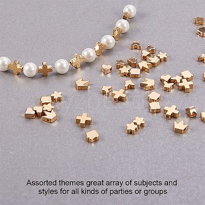Brass Beads KK-PH0034-67G-1