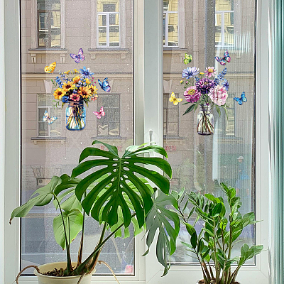 3 Sheets 3 Styles PVC Waterproof Decorative Stickers DIY-WH0404-067-1
