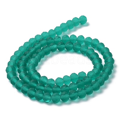 Transparent Glass Beads Strands LS-EGLA-A044-T1mm-MD18-1