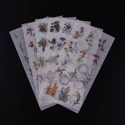 Natural Theme Stickers DIY-L038-A08-1