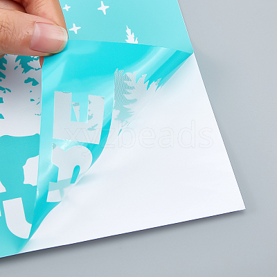 Self-Adhesive Silk Screen Printing Stencil DIY-WH0173-021-X-1