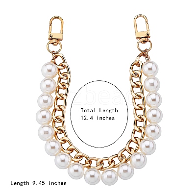 DIY Imitation Pearl Bag Strap Making Kits DIY-SZ0008-93-1