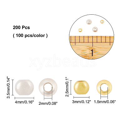 Brass Beads KK-AR0001-25-1