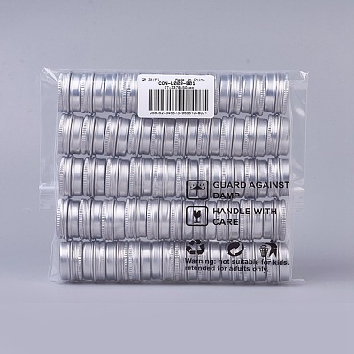 5ml Round Aluminium Tin Cans CON-L009-B01-1
