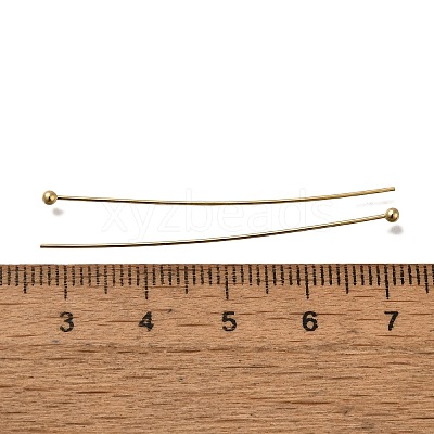 Brass Ball Head Pins KK-H502-03Q-G-1
