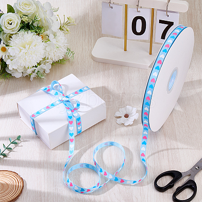 1 Roll Polyester Grosgrain Ribbon SRIB-CY0001-28B-1