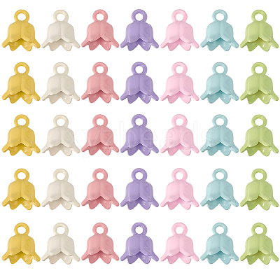 36Pcs Baking Paint Alloy Charms FIND-SP0004-16A-1