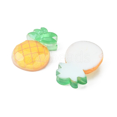 Translucent Resin Decoden Cabochons CRES-YW0001-06-1