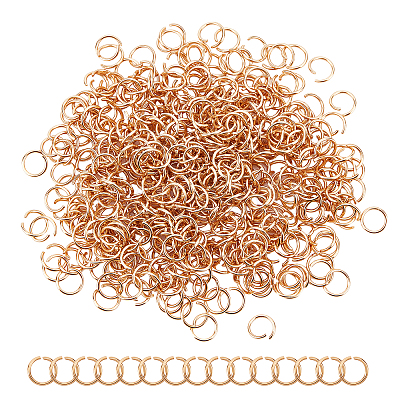 Wholesale Unicraftale 500Pcs 304 Stainless Steel Open Jump Rings