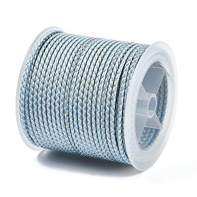 11M Polyester Braided Cord with Cotton Core & Metallic Thread OCOR-Z006-01-12-1